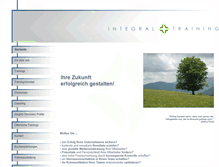 Tablet Screenshot of integraltraining.de